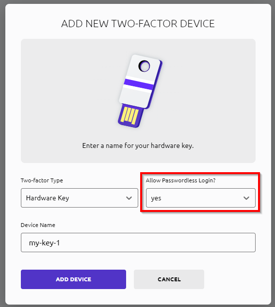 Passwordless Login